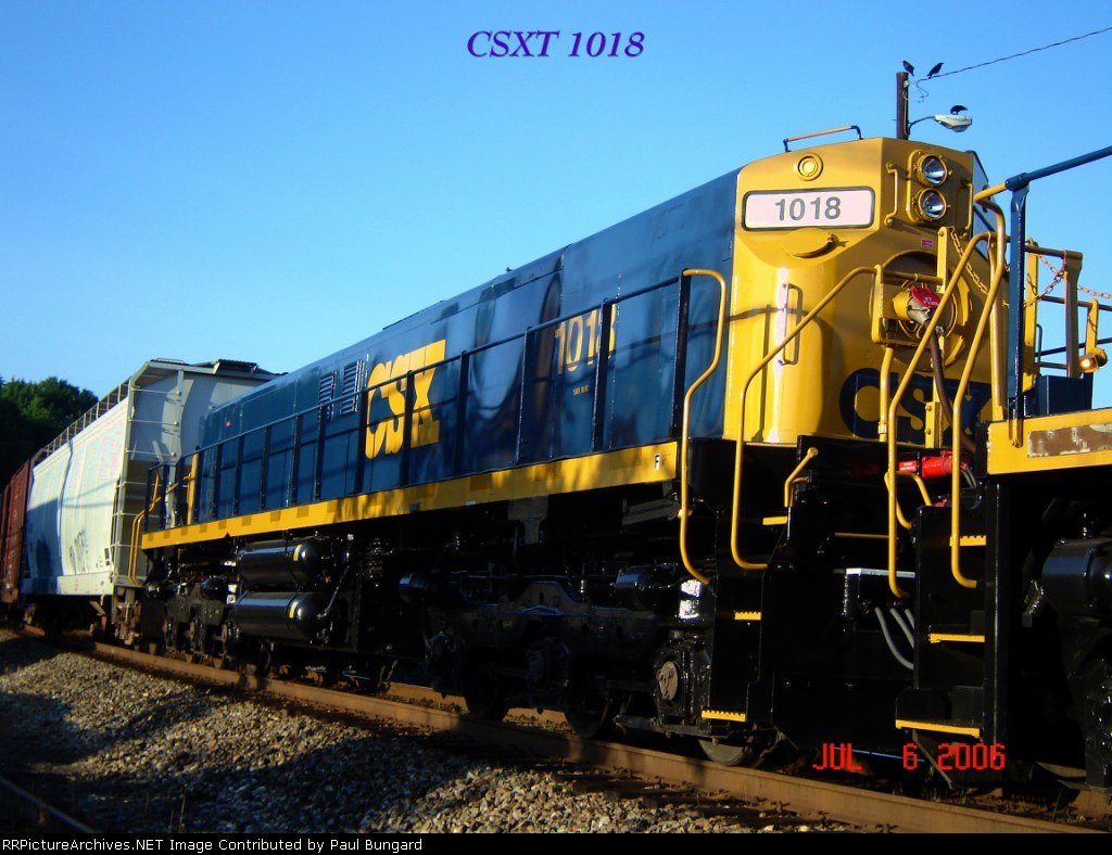 CSX 1018  07/06/2006
